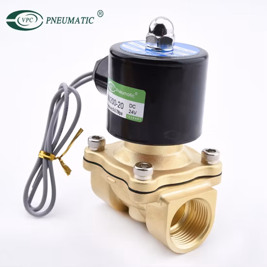 2/2 Way 2W200-20 G3/4 Electric Brass Direct Acting Water Solenoid Valve 24V Valvula Solenoide
