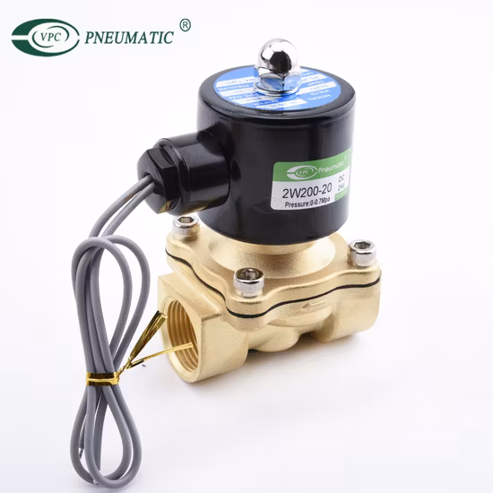 2/2 Way 2W200-20 G3/4 Electric Brass Direct Acting Water Solenoid Valve 24V Valvula Solenoide
